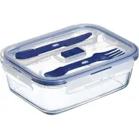Arcoroc Box rectangulaire a. couverts Pure Box Active 122cl