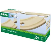 BRIO Kurze gebogene Gleise