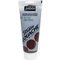 Pebeo P b o Studio Gouache, 220 ml, gebrannte Umbra