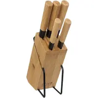 Northix 5x Messer mit Messerständer