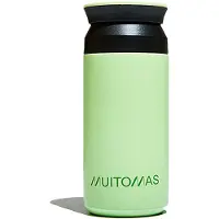 Muitomas Wasserflasche, 350 ml, grün
