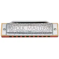 Suzuki Musical Instruments Suzuki Folkmaster Diatonische Mundharmonika A