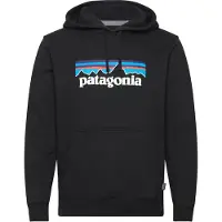 Patagonia Hoodie P-6 Logo Uprisal Unisex Black-S