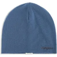 Bergans Mütze Unisex Allround Thin Merino Beanie Granite Blue