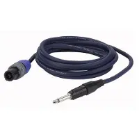 DAP FS16 – Mono-Klinkenstecker auf speakON/Stecker – 2 x 1,5 mm² – Neutrik, 3 m