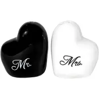 Intirilife Salz- und Pfefferstreuer Mr & Mrs