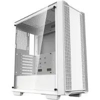 DeepCool MID TOWER CASE CC560 WH Limited Side window, White, Mid-Tower, Power supply included No