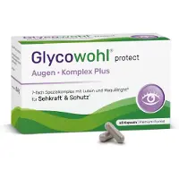 Heilpflanzenwohl GmbH GLYCOWOHL Augenkomplex Plus mit Lutein & Vitamin A + E vegan 60 St