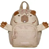Schneiders Freizeitrucksack Rucksack Mini Backpack 6L Caro Capybara hellbraun