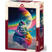 Art puzzle Puzzle Spacing Out - 1000 Teile Kunstpuzzle