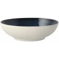 Bitz Pastateller Gastro White / Dark Blue 20 cm (6er-Set)
