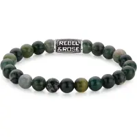 Rebel & Rose RR-80098-V Herren-Armband The Secret Garden Vintage 8 mm