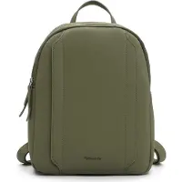 Tamaris Rucksack "Rucksack TAS Kimi", Damen, Gr. B/H/T: 26cm x 31cm x 13cm, grün (khaki 910), Polyurethane, Rucksäcke Rucksack