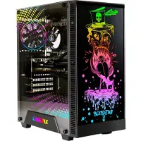 GameMax Gaming-PC MegaDeal Rockstar Komplett-SET i5 14400F 16GB RAM 1TB SSD RTX 5060 W11 + MSI MAG 32C6X Curved Monitor 80cm (32") + Maus & Tastatur