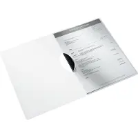 Leitz Colorclip mappe Leitz WOW A4 PP hvid - (10 stk.)
