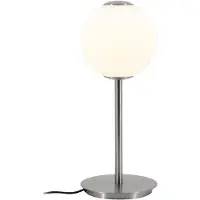 UMAGE Audrey LED-Tischleuchte, stahlfarben, Höhe 37 cm - , Audrey, dimmbar, Metallisch, für Wohnzimmer, Metall, Design