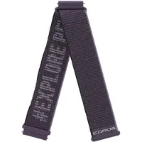 Coros -Armband, 22 mm, kurzes lila Nylon