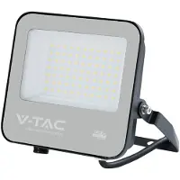 LED Solution LED-Flutlicht - CREE - 135lm/w - IP65 Wasserdicht - Schwarz - 50W - 6750 Lumen - 6500K