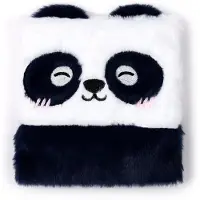 Puckator Adoramals Panda Bear A5 plush notebook