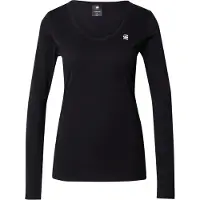 G-Star Slim R T L/s Dk Black Größe: S | Longsleeves Outlet | Damen | Schwarz