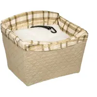 Petsafe Hundesicherheitssitz Deluxe 56 x 43 cm Wildleder braun