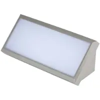 V-TAC VT8055N 20W LED Landschaft Outdoor Soft LichtLarge 3000K Grau Körper IP65