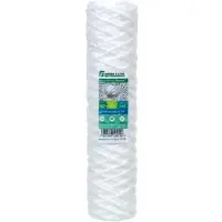 Najder Wasserfilterpatronen 10 Zoll String, Mikronage 10μ, für Filtergehäus, Wasserfilter Kartusche, für die Vorfiltration, 5 Stück, Patronensatz