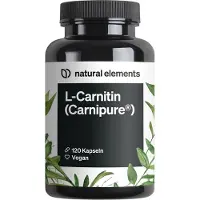 Natural Elements L-Carnitin 2000 - Premium: Carnipure von Lonza 120 Kapseln 104 g
