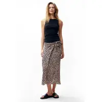 Catwalk junkie Leopard Wrap Skirt Sesame Größe: 34 | Midiröcke Outlet | Damen