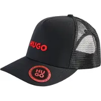 HUGO Cap aus Baumwoll-Twill mit Mesh-Einsätzen Grösse ONESI