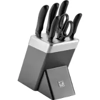 Zwilling Messerblock "STYLE" 7 Stk. selbstschärfend, KiS Technologie, Eisgehärtete FRIODUR Klingen