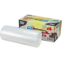 Papstar LDPE-Spritzbeutel, transparent, 0,4 l, 100er Pack