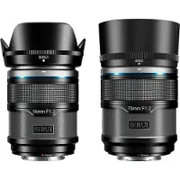 Sirui Sniper AS-2S-XB 16mm & 75mm F1.2 APS-C/S35 Auto-Focus Lens(X Mount, Black, Carbon Fiber)