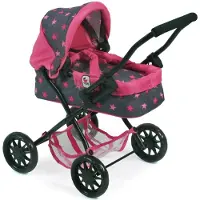 Bayer Chic Mini-Kuschelwagen SMARTY, Sternchen Pink