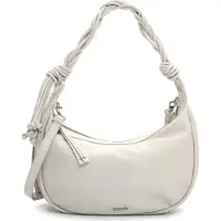 Tamaris Beuteltasche "Beutel TAS Keona", Damen, Gr. B/H/T: 33cm x 26cm x 11cm 0, beige (ecru 320), Polyester, Taschen Beuteltasche