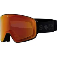 Sinner Skibrille Snowghost Matte Black Double Sintrast-Trans+ 25