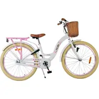 Volare Blossom Kinderfahrrad - Mädchen - 24 Zoll - Weiss