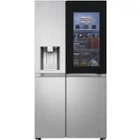 LG GSXE91MBAD Side by side 628 Liter Door-in-Door Eis- und Wasserspender