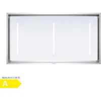 Klarstein LuxeAir Dunstabzugshaube - 750 m³/h Luftstrom, A , WLAN-Steuerung, 110 W Motor, Touch-Bedienung, LED-Beleuchtung, Aluminium-Fettfilter, Inselhaube