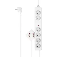 Hama 00223141 Intelligente Steckerleiste 6 AC-Ausgänge 3 m