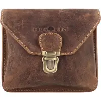 Greenburry Vintage Gürteltasche Leder 15 cm Greenburry Sattelbraun