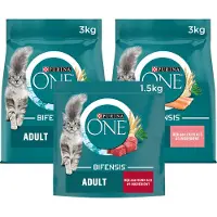 Purina One Adult mit Rind Katzenfutter | 1,5 kg