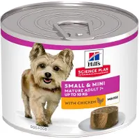 Hill's Pet Nutrition Science Plan Mature Adult Small & Mini Mousse - Huhn - 12 x 200 g