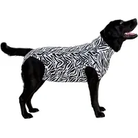 Medical Pet Shirt Hund Zebra-Muster - XXS