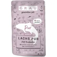 Grau Pur Lachs Pouch - 16 x 125 g