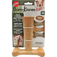 Spot Bam-Bones Easy Grip sicherer Kauknochen Hund (Hühnergeschmack)