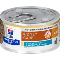 Hill's Pet Nutrition k/d Kidney Care Ragout - Prescription Diet - Tuna & Veg - 24 x 82 g