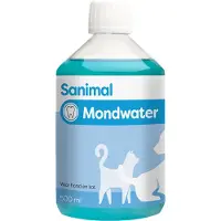 Sanimal Mundwasser für Hund und Katze
