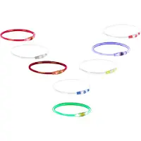 Sans marque USB Flash Leuchtring - Blau - L / XL