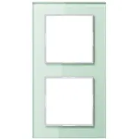 OEM Jung Glasrahmen 2-fach mt/ws AC 582 GL WMT AC582GLWMT